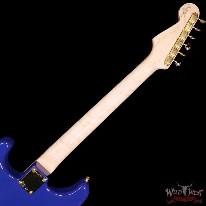 Fender Custom Shop Robert Cray Signature Stratocaster Hardtail AA Birdseye Maple Neck NOS Violet 7.45 LBS - Image 5