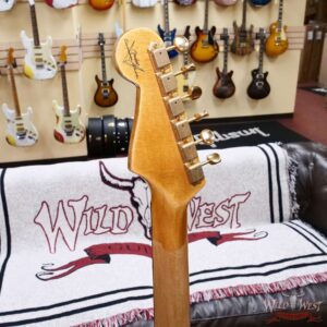 Fender Custom Shop Wild West Guitars 25th Anniversary 1960 Stratocaster Madagascar Rosewood Fretboard Heavy Relic Black 7.65 LBS - Image 9