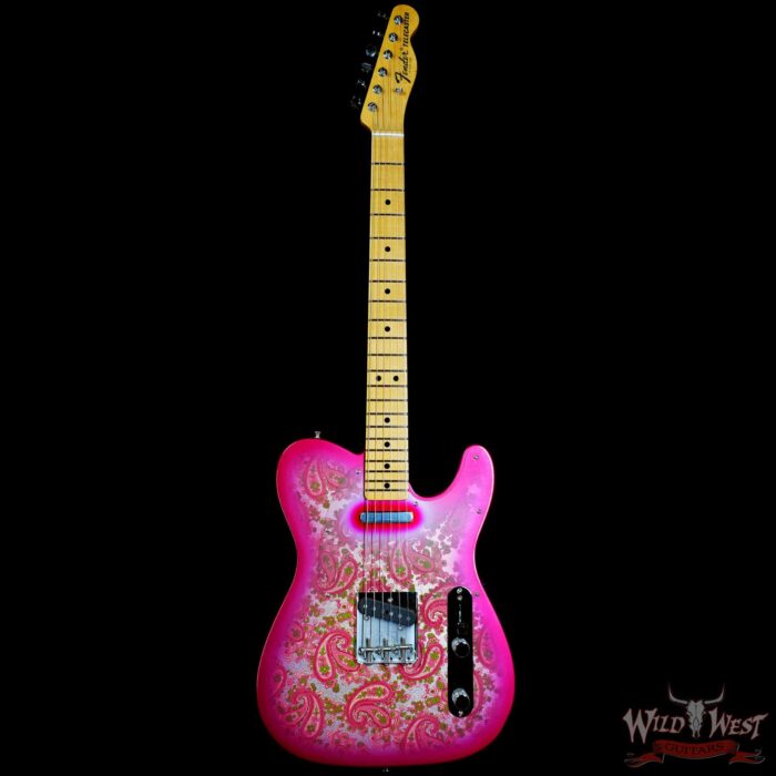 Fender Custom Shop 1968 Telecaster Maple Neck NOS Pink Paisley 7.45 LBS - Image 3