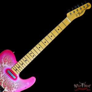 Fender Custom Shop 1968 Telecaster Maple Neck NOS Pink Paisley 7.45 LBS - Image 4