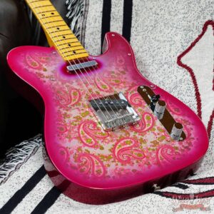 Fender Custom Shop 1968 Telecaster Maple Neck NOS Pink Paisley 7.45 LBS - Image 8