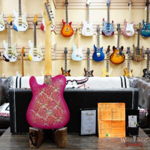 Fender Custom Shop 1968 Telecaster Maple Neck NOS Pink Paisley 7.45 LBS - Image 9