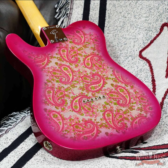 Fender Custom Shop 1968 Telecaster Maple Neck NOS Pink Paisley 7.45 LBS - Image 11