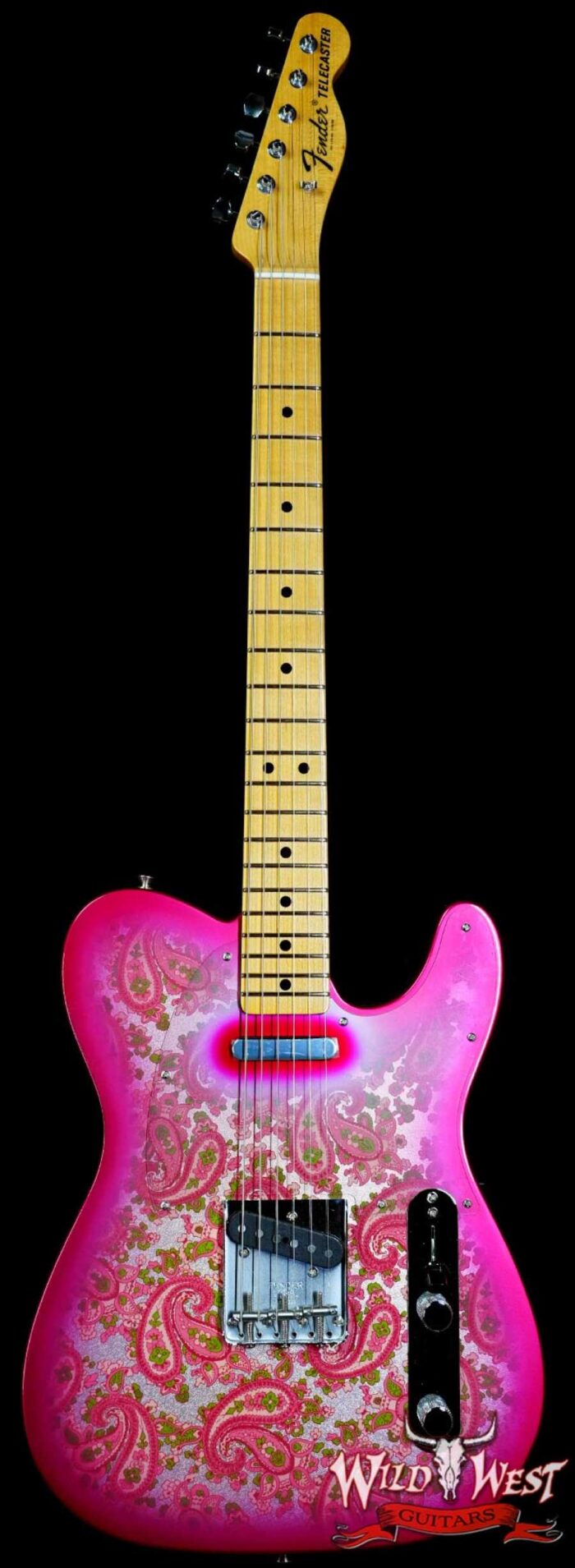 Fender Custom Shop 1968 Telecaster Maple Neck NOS Pink Paisley 7.45 LBS - Image 1