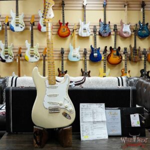 Fender Custom Shop Dual-Mag Stratocaster AAA BirdseyeMaple Neck NOS Vintage Blonde 7.95 LBS - Image 5