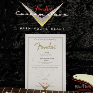 2013 Fender Custom Shop 1963 Telecaster Heavy Relic with Dirty Neck Rosewood Fingerboard Candy Apple Red - Image 8