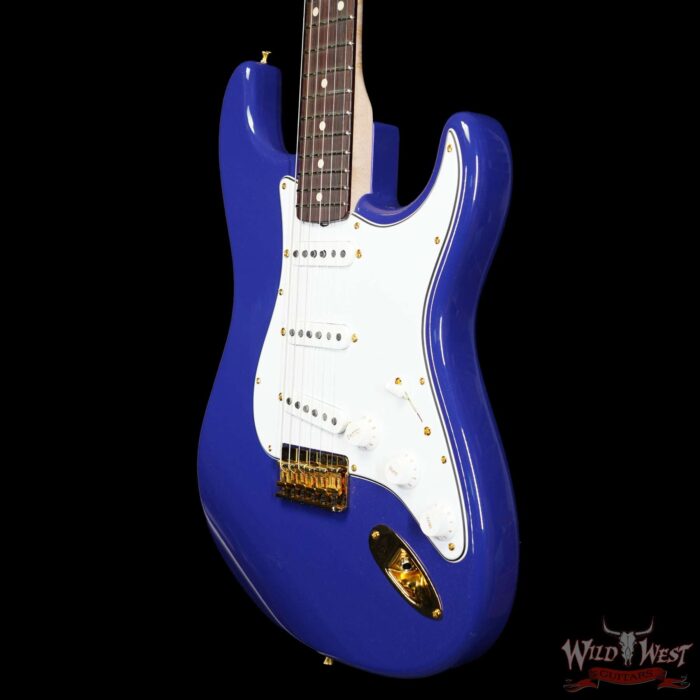 Fender Custom Shop Robert Cray Signature Stratocaster AA Birdseye Maple Neck Hardtail NOS Violet 7.50 LBS - Image 2