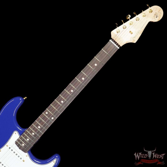 Fender Custom Shop Robert Cray Signature Stratocaster AA Birdseye Maple Neck Hardtail NOS Violet 7.50 LBS - Image 4