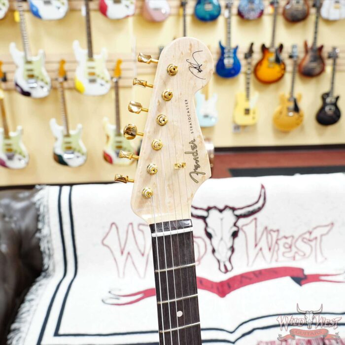 Fender Custom Shop Robert Cray Signature Stratocaster AA Birdseye Maple Neck Hardtail NOS Violet 7.50 LBS - Image 7