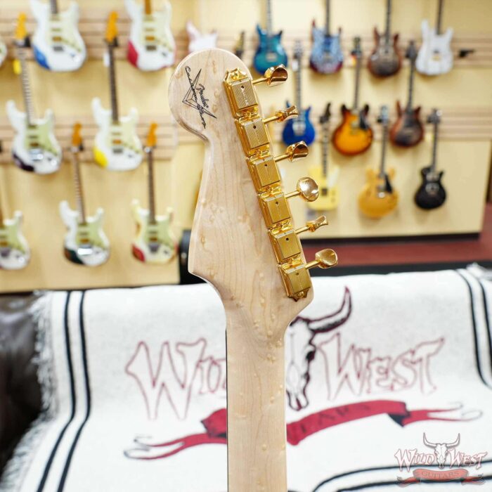 Fender Custom Shop Robert Cray Signature Stratocaster AA Birdseye Maple Neck Hardtail NOS Violet 7.50 LBS - Image 11