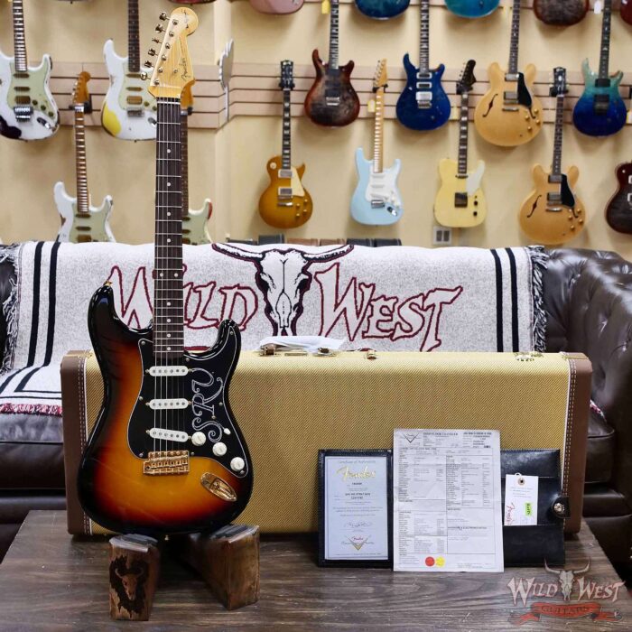 Fender Custom Shop Stevie Ray Vaughan Signature Stratocaster Rosewood Fingerboard NOS 3-Color Sunburst 7.70 LBS - Image 6