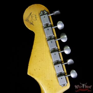Fender Custom Shop Limited Edition John Cruz Masterbuilt Stevie Ray Vaughan Stratocaster Aged 3 Tone Sunburst - Image 10