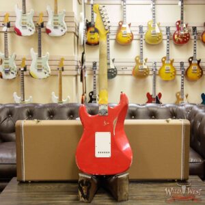 Fender Custom Shop 1961 Stratocaster Relic HSH Rosewood Fingerboard Hot Rod Red - Image 16