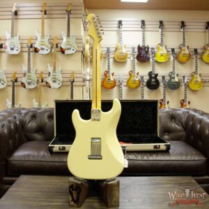 Fender USA Eric Johnson Signature Stratocaster Thinline Semi-Hollow Body Maple Neck Vintage White - Image 7
