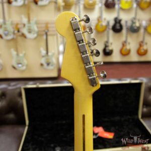 Fender USA Eric Johnson Signature Stratocaster Thinline Semi-Hollow Body Maple Neck Vintage White - Image 8