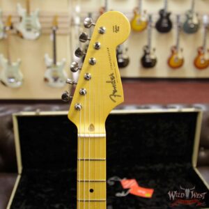 Fender USA Eric Johnson Signature Stratocaster Thinline Semi-Hollow Body Maple Neck Vintage White - Image 5