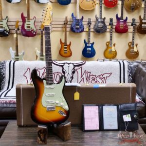 Fender Custom Shop Vintage Custom ‘59 1959 Hardtail Stratocaster Time Capsule Package TCP Chocolate 3-Color Sunburst 6.90 lbs - Image 6