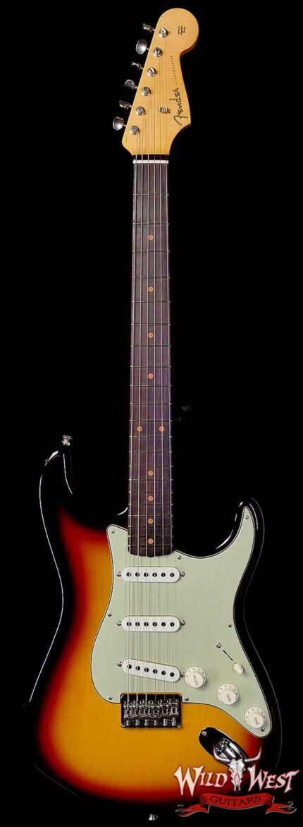 Fender Custom Shop Vintage Custom ‘59 1959 Hardtail Stratocaster Time Capsule Package TCP Chocolate 3-Color Sunburst 6.90 lbs