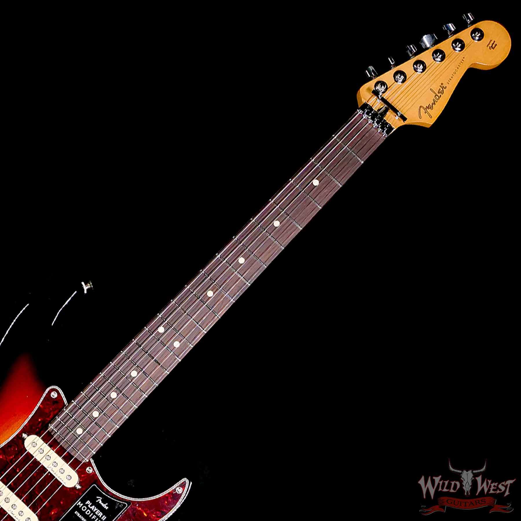 fender-sunburst-c3__wwg.jpg Fender Player II Modified Stratocaster HSS Floyd Rose Rosewood Fingerboard 3-Color Sunburst 8.55 LBS - Image 4
