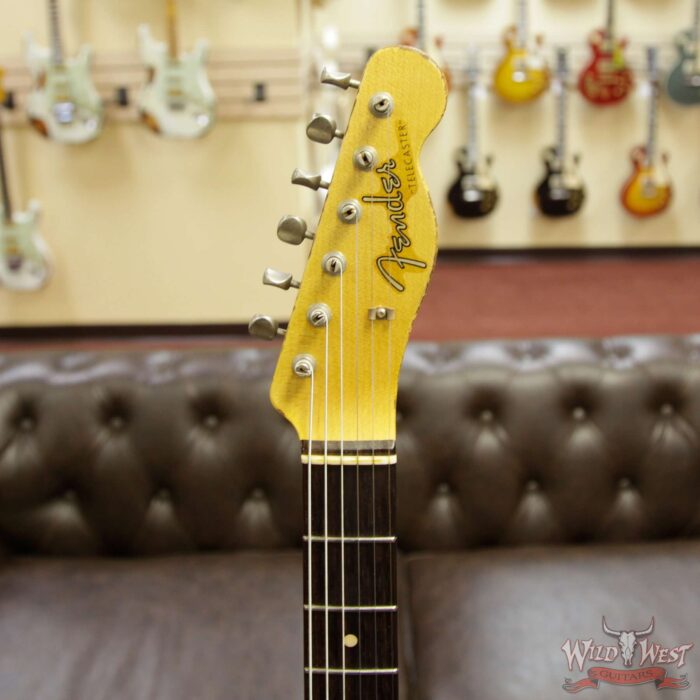 Fender Custom Shop Road Show Exclusive L Series 1964 Telecaster Heavy Relic Rosewood Board Copper - Image 8