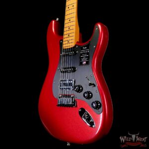 Fender American Ultra II Stratocaster HSS Maple Fingerboard Sinister Red 7.85 LBS - Image 2