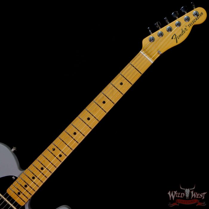 Fender USA Brent Mason Telecaster Maple Fingerboard Primer Gray - Image 4
