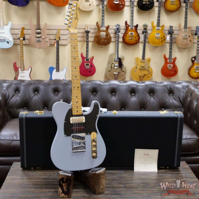 Fender USA Brent Mason Telecaster Maple Fingerboard Primer Gray - Image 6