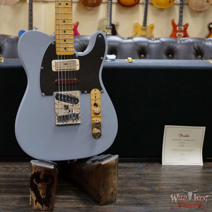 Fender USA Brent Mason Telecaster Maple Fingerboard Primer Gray - Image 8