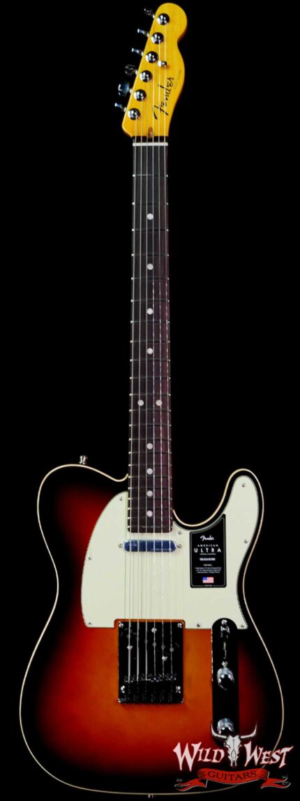 Fender American Ultra Telecaster Rosewood Fingerboard Ultraburst (3 Tone Sunburst)