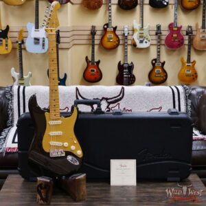 Fender American Ultra Stratocaster SSS Maple Fingerboard with S-1 Switch Texas Tea - Image 6