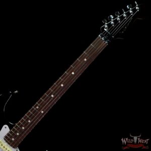 Fender American Ultra Luxe Stratocaster Floyd Rose HSS Rosewood Fingerboard Mystic Black (Blemish) - Image 4