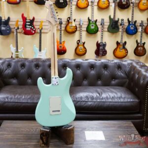 Fender American Performer Stratocaster HSS Maple Fingerboard Satin Surf Green - Image 8