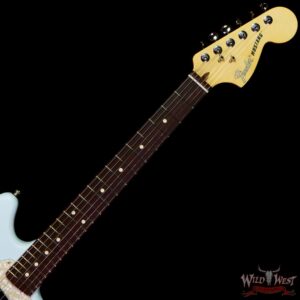Fender American Performer Mustang Rosewood Fingerboard Satin Sonic Blue - Image 4
