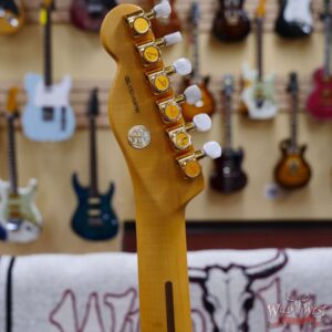 Fender 75th Anniversary Commemorative Ash Telecaster Maple Fingerboard 2-Color Bourbon Burst - Image 10