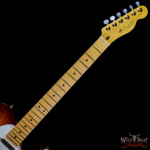 Fender 75th Anniversary Commemorative Ash Telecaster Maple Fingerboard 2-Color Bourbon Burst - Image 4
