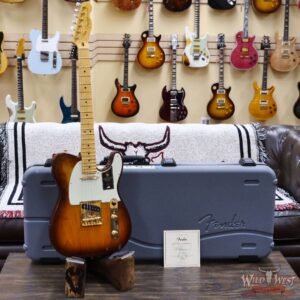 Fender 75th Anniversary Commemorative Ash Telecaster Maple Fingerboard 2-Color Bourbon Burst - Image 6