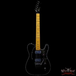 Fender American Ultra Luxe Telecaster Floyd Rose HH Maple Fingerboard Mystic Black - Image 3