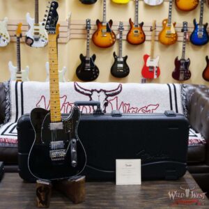 Fender American Ultra Luxe Telecaster Floyd Rose HH Maple Fingerboard Mystic Black - Image 4