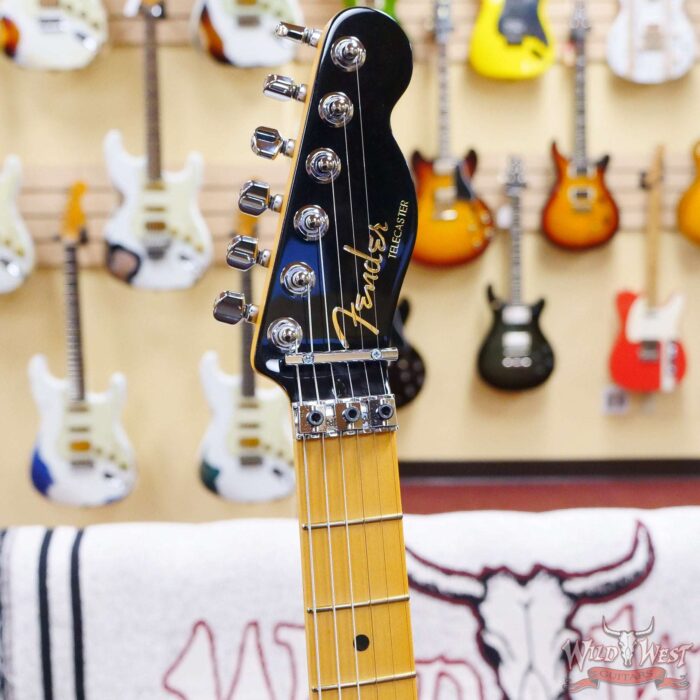 Fender American Ultra Luxe Telecaster Floyd Rose HH Maple Fingerboard Mystic Black - Image 5