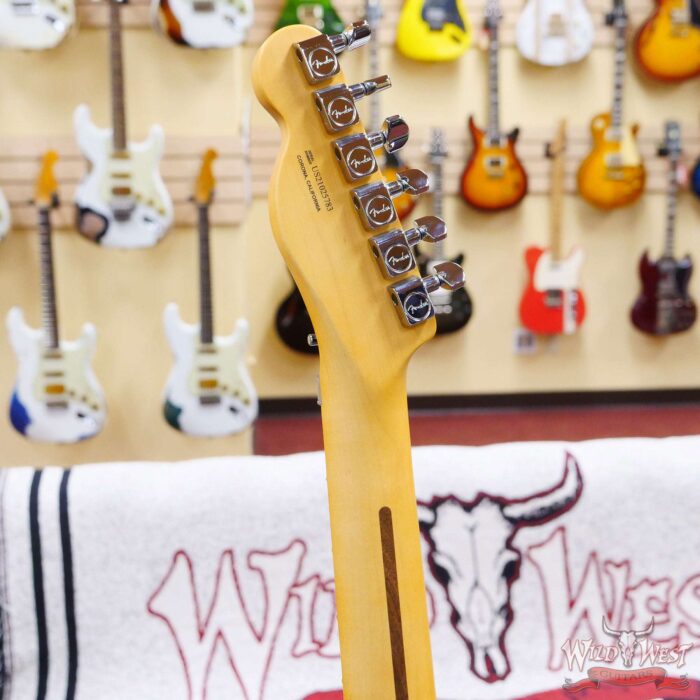 Fender American Ultra Luxe Telecaster Floyd Rose HH Maple Fingerboard Mystic Black - Image 9