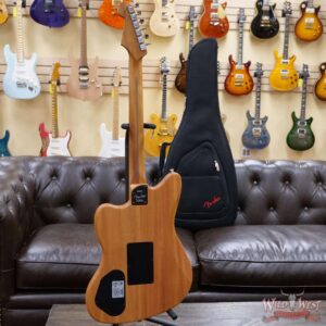 Fender American Acoustasonic Jazzmaster Ebony Fingerboard Ocean Turquoise - Image 9