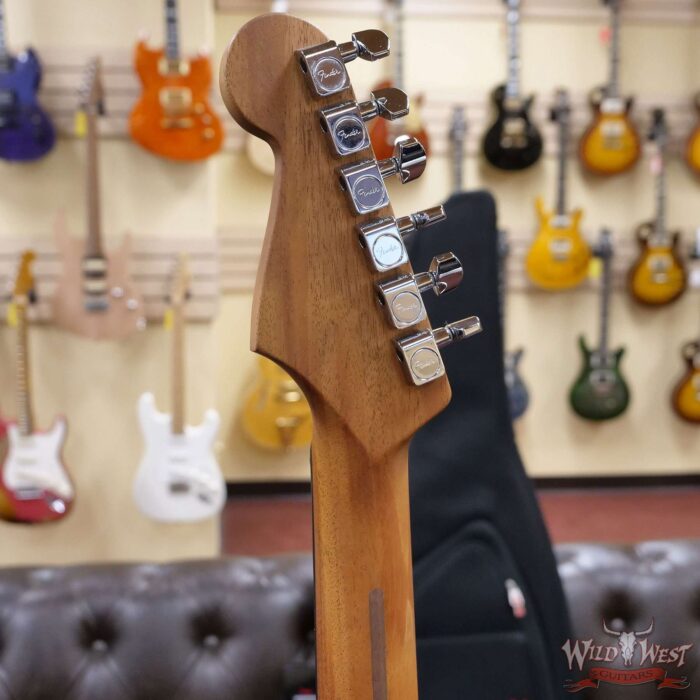 Fender American Acoustasonic Jazzmaster Ebony Fingerboard Ocean Turquoise - Image 10