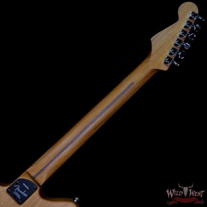 Fender American Acoustasonic Jazzmaster Ebony Fingerboard Arctic White - Image 5
