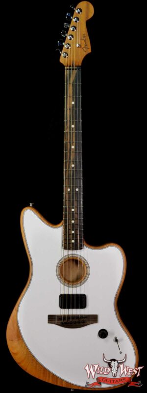 Fender American Acoustasonic Jazzmaster Ebony Fingerboard Arctic White