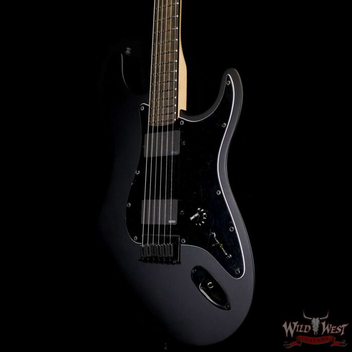 Fender USA Jim Root Stratocaster Ebony Fingerboard Flat Black - Image 2