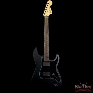 Fender USA Jim Root Stratocaster Ebony Fingerboard Flat Black - Image 3