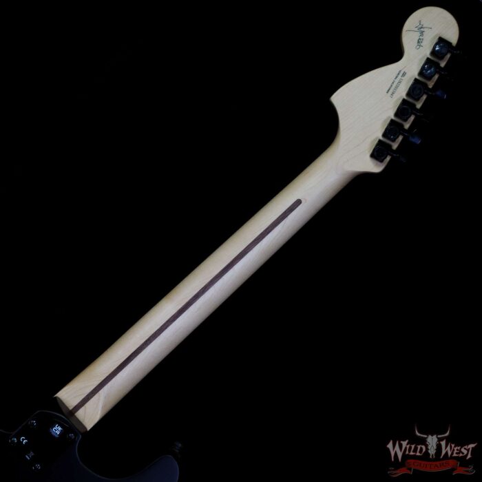 Fender USA Jim Root Stratocaster Ebony Fingerboard Flat Black - Image 5