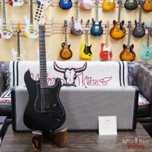 Fender USA Jim Root Stratocaster Ebony Fingerboard Flat Black - Image 6