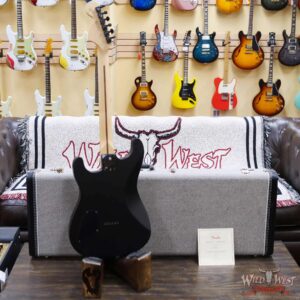 Fender USA Jim Root Stratocaster Ebony Fingerboard Flat Black - Image 9