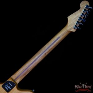 Fender American Acoustasonic Jazzmaster Ebony Fingerboard Tobacco Sunburst - Image 5